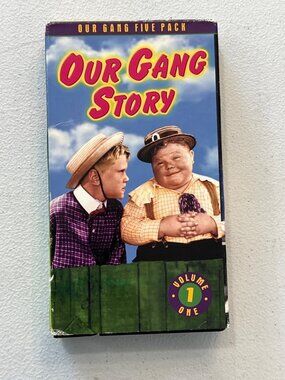 Our Gang Story 1999 VHS Volume One GoodTimes Home Video Entertainment Pre-Owned